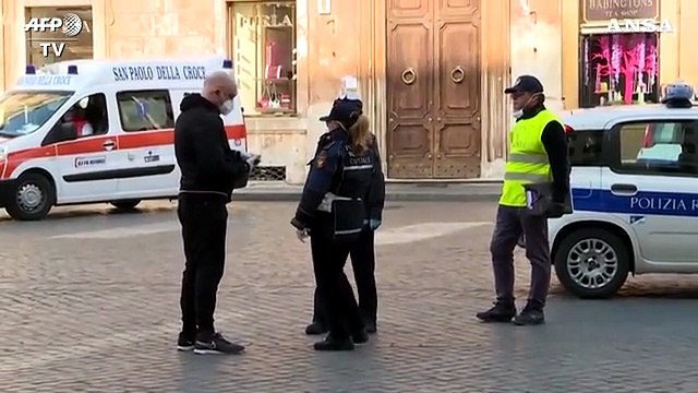 Coronavirus, controlli nel cuore di Roma nella terza domenica di blocco