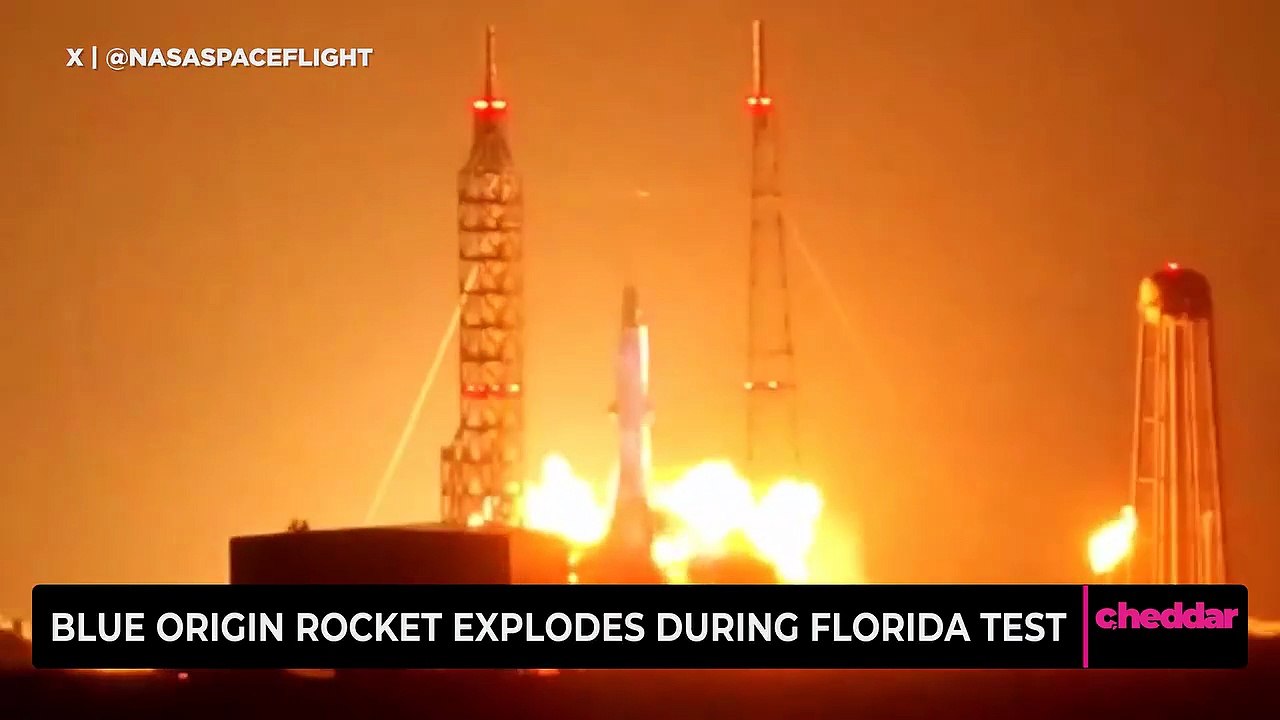 Blue Origin Rocket Explodes During Florida Test