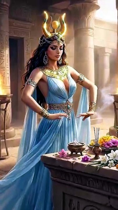 Hathor – The Goddess of Divine Dance ✨🔥