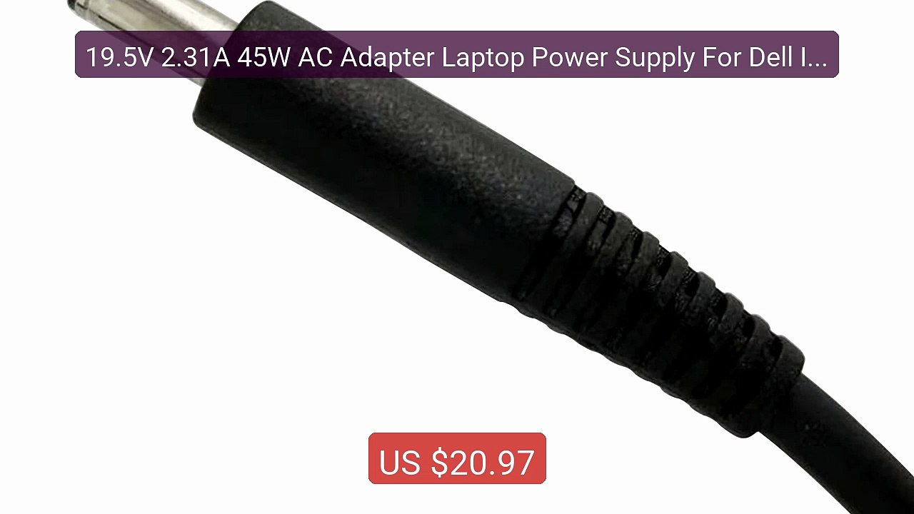 19.5V 2.31A 45W AC Adapter Laptop Power Supply For Dell Ins... -- Top Pick 2026 | Unbeatable Price!