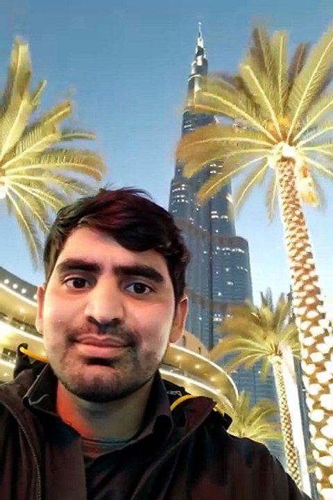 Burj e khalifa view