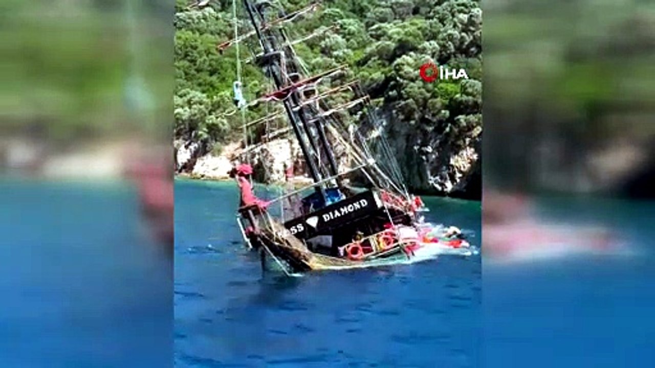 Gezi teknesindeki tahliye anına ait görüntüler ortaya çıktı