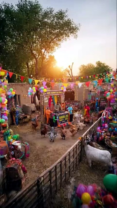 Bakra Eid Se Pehle Hens Ne Party Start Kar Di 😂🐔🐐 | Funny Eid Video