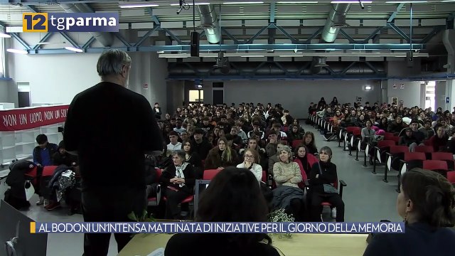 AL BODONI UN'INTENSA MATTINATA DI INIZIATIVE PER IL GIORNO DELLA MEMORIA | AL BODONI UN'INTENSA MATTINATA DI INIZIATIVE PER IL GIORNO DELLA MEMORIA