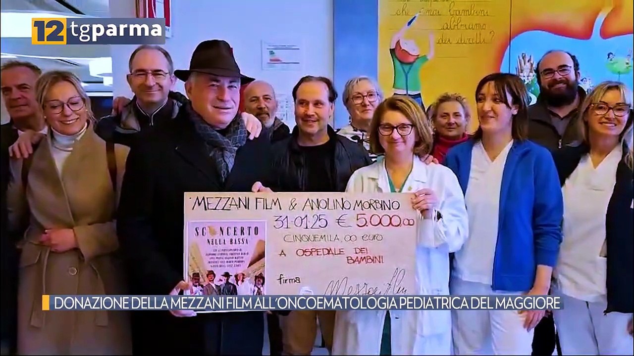 DONAZIONE DELLA MEZZANI FILM ALL'ONCOEMATOLOGIA PEDIATRICA DEL MAGGIORE | DONAZIONE DELLA MEZZANI FILM ALL'ONCOEMATOLOGIA PEDIATRICA DEL MAGGIORE