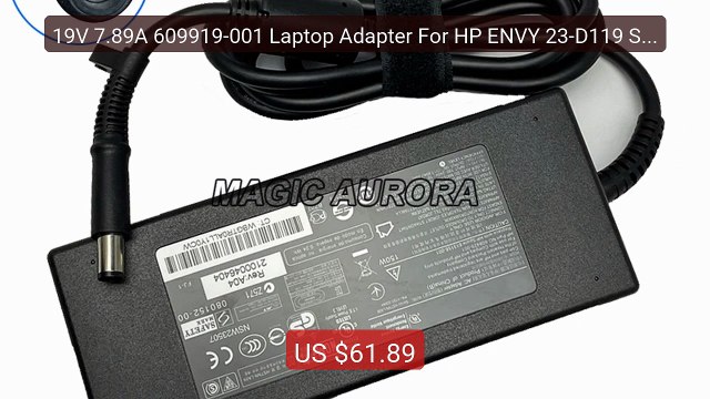 19V 7.89A 609919-001 Laptop Adapter For HP ENVY 23-D119 Sma... Top Pick 2026 | Unbeatable Price!