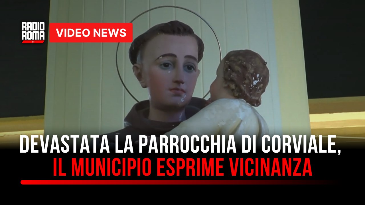 Corviale, irruzione in chiesa: altare imbrattato e locali devastati