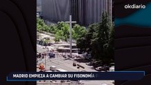 Madrid empieza a cambiar su fisonomía para recibir al Papa