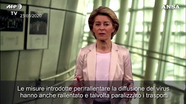 Coronavirus, von der Leyen: Troppi ingorghi alle frontiere