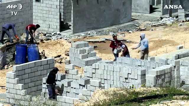 Coronavirus, a Gaza si costruisce un ospedale per i pazienti in quarantena