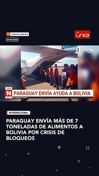 #Internacional l La ayuda humanitaria será trasladada mediante un puente aéreo entre la base militar Mariscal Estigarribia y el aeropuerto de Viru Viru. Los alimentos serán distribuidos en kits familiares.