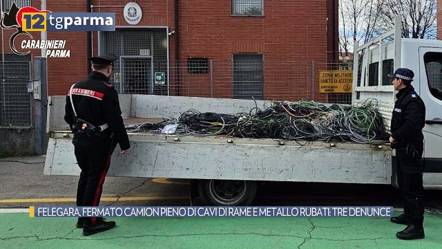 FELEGARA, FERMATO CAMION PIENO DI CAVI DI RAME E METALLO RUBATI: TRE DENUNCE | FELEGARA, FERMATO CAMION PIENO DI CAVI DI RAME E METALLO RUBATI: TRE DENUNCE