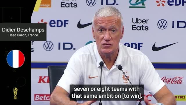 'We have to be ready' - Deschamps on France's World Cup hopes
