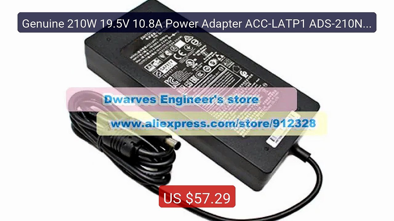 Genuine 210W 19.5V 10.8A Power Adapter ACC-LATP1 ADS-210NL-19... -- Amazing Value 2026 | Must Have!