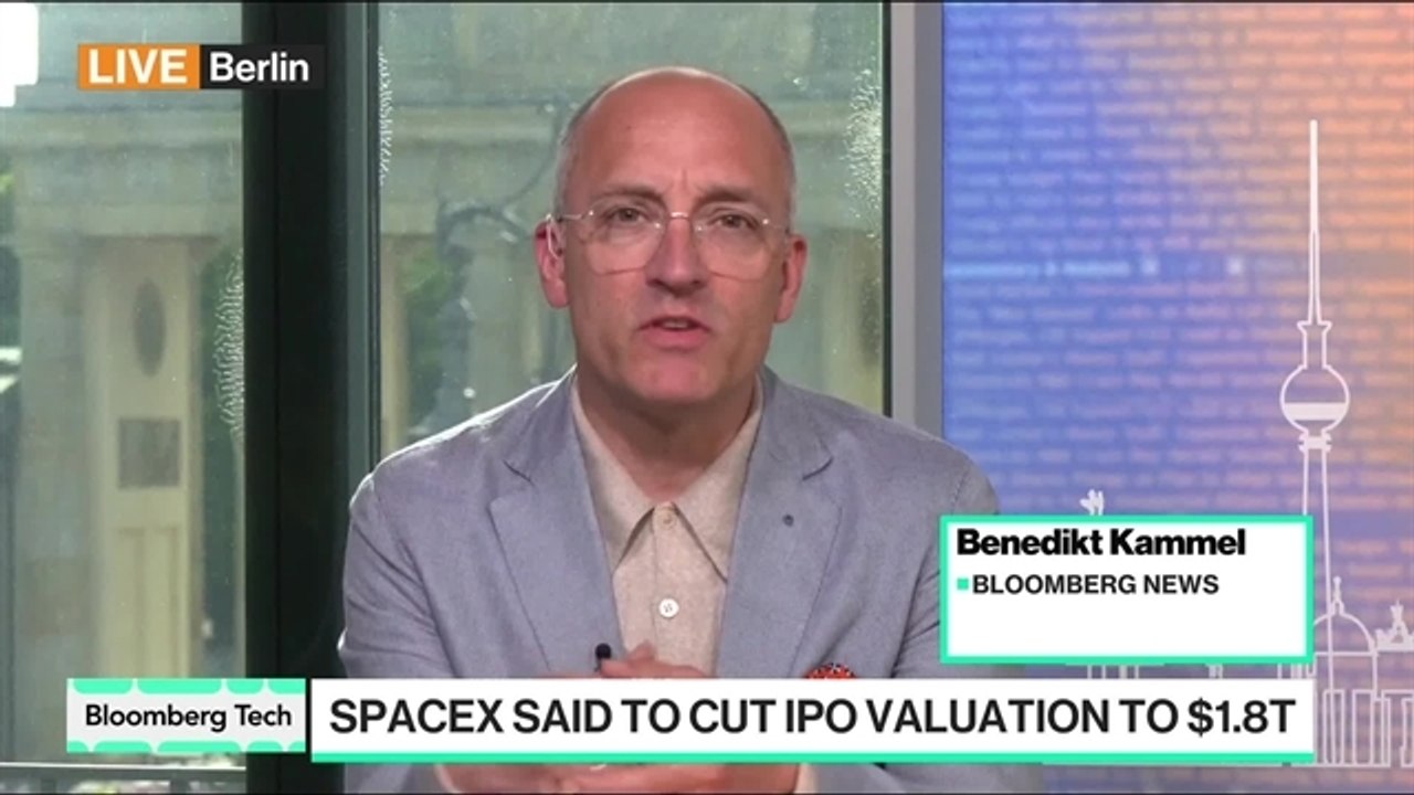 SpaceX Said to Lower Target for IPO Valuation to $1.8 Trillion