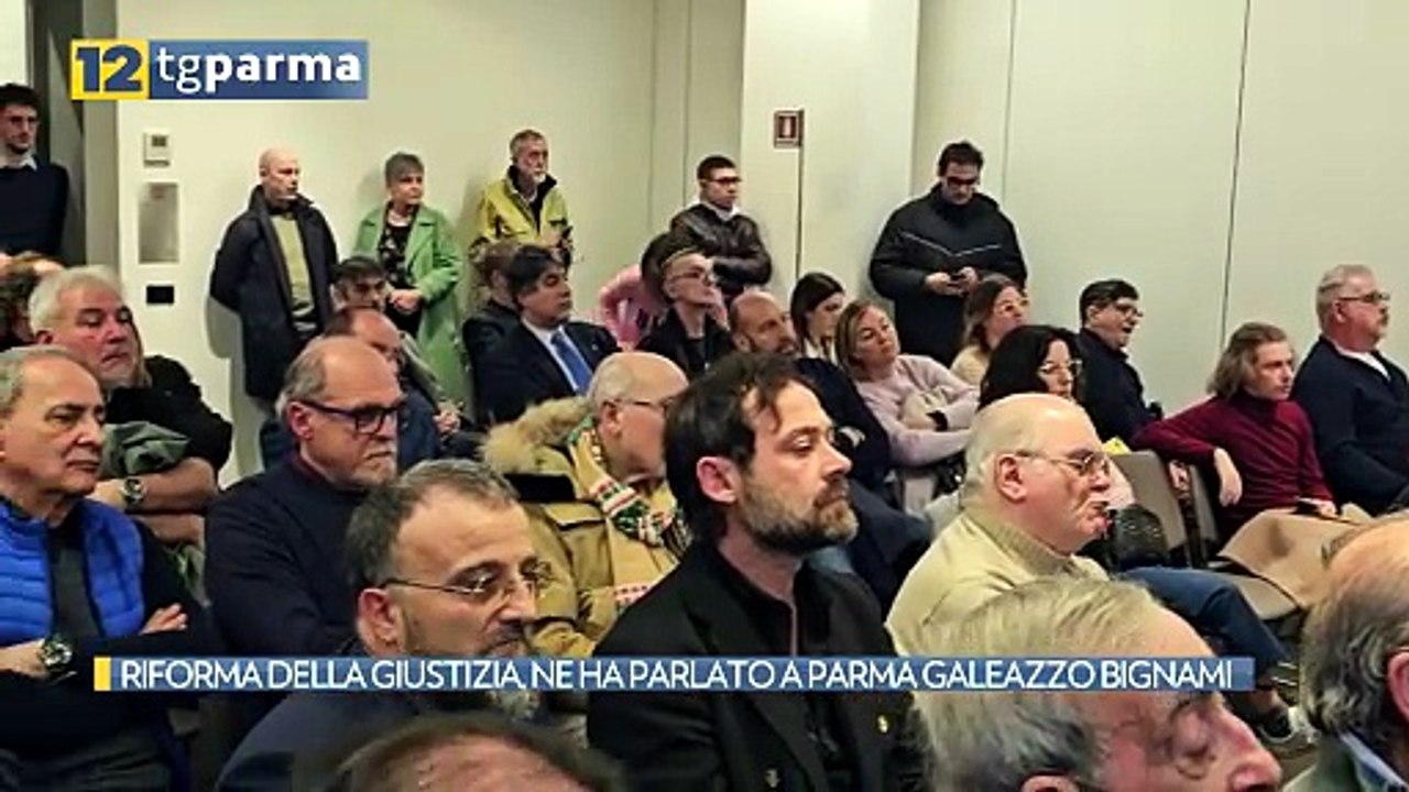 RIFORMA DELLA GIUSTIZIA, NE HA PARLATO A PARMA...