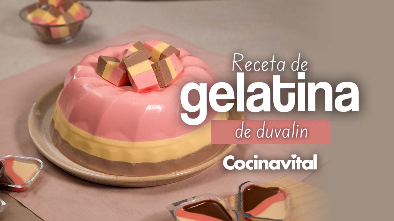 Receta de gelatina de Duvalin