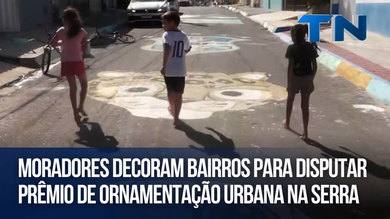 Moradores decoram bairros para disputar prêmio de ornamentação urbana na Serra