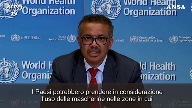 Coronavirus, Oms: Le mascherine da sole non fermano la pandemia