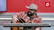 Cantor de Apucarana é finalista de festival em Maringá