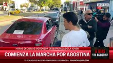 Duro testimonio de la madre de Agostina: "No me dejen sola. Mi hija tiene que aparecer hoy"