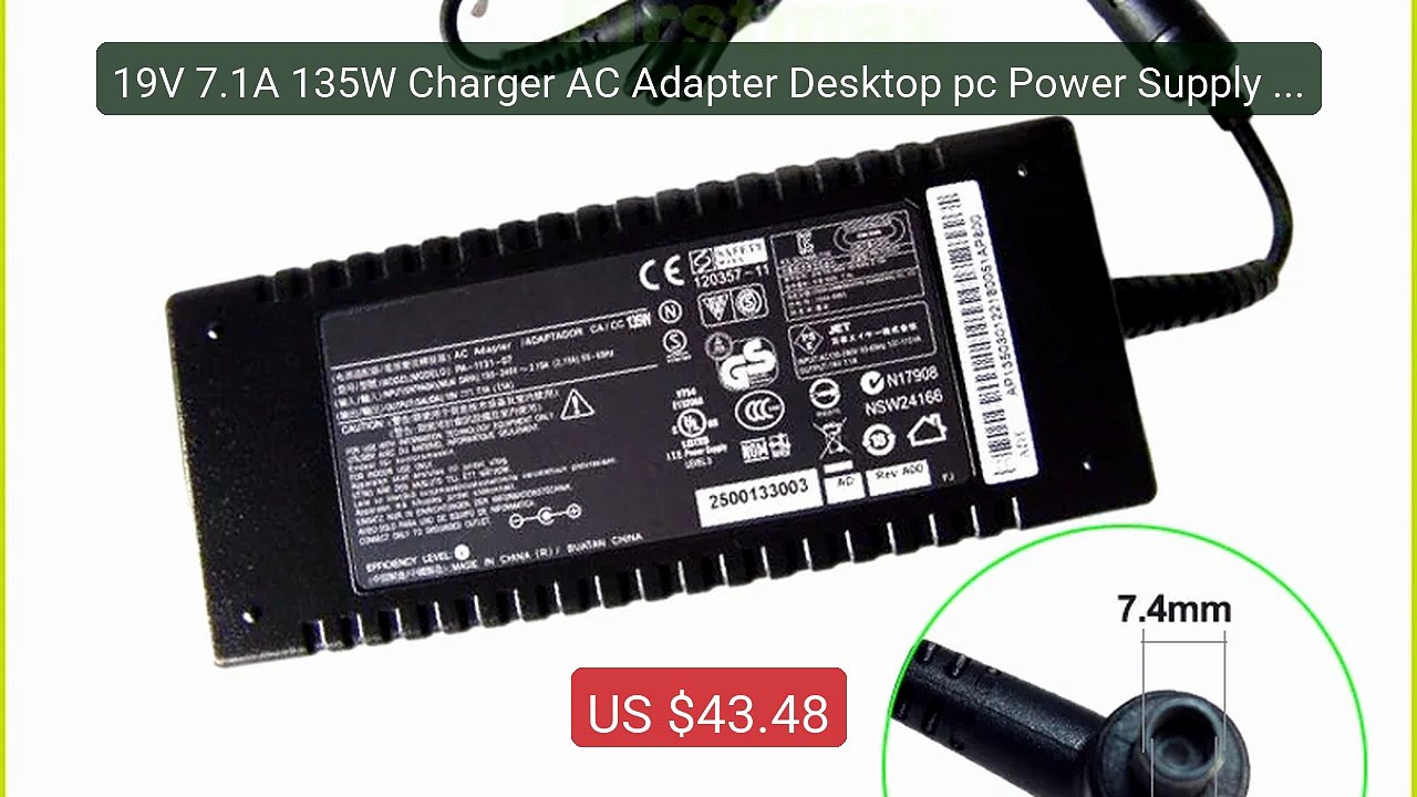 19V 7.1A 135W Charger AC Adapter Desktop pc Power Supply for Acer V... -- Top Rated 2026 | Buy Now!