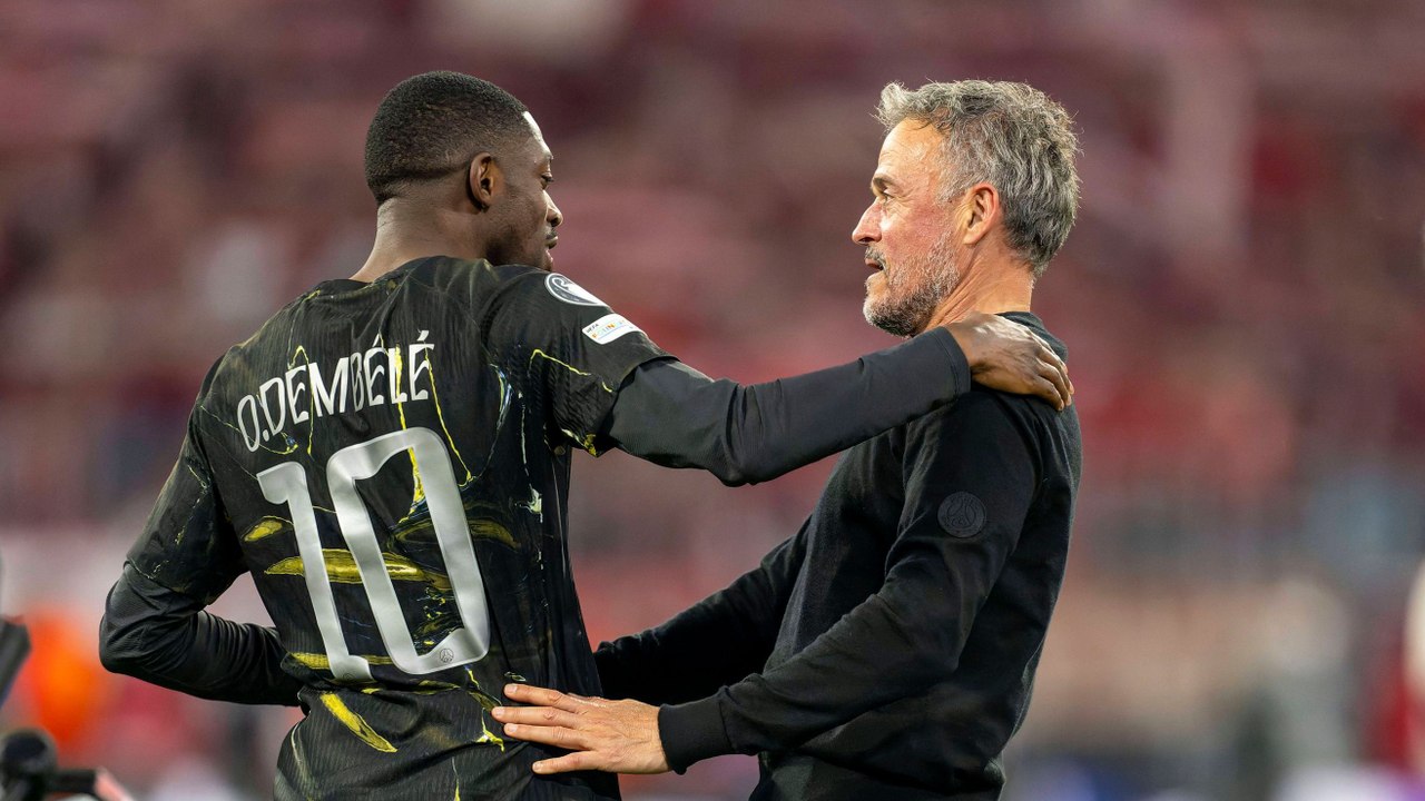 'Einer der besten Trainer': Dembelé schwärmt von Luis Enrique