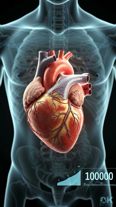 Your Heart Beats 100000 Times Per Day
