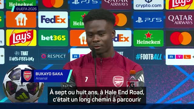 Arsenal - Saka : "Nous avons une puissance de frappe suffisante"