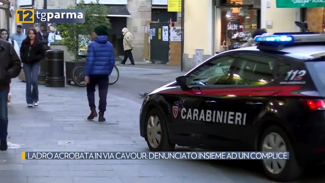 LADRO ACROBATA IN VIA CAVOUR: DENUNCIATO INSIEME AD UN COMPLICE | LADRO ACROBATA IN VIA CAVOUR: DENUNCIATO INSIEME AD UN COMPLICE