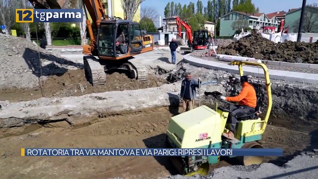 ROTATORIA TRA VIA MANTOVA E VIA PARIGI: RIPRESI I LAVORI | ROTATORIA TRA VIA MANTOVA E VIA PARIGI: RIPRESI I LAVORI