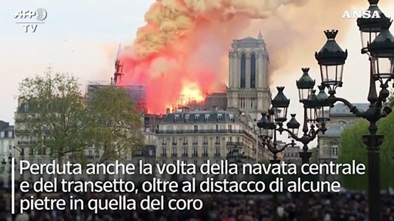 Notre Dame, un anno dall'incendio