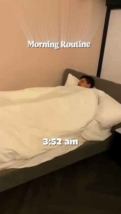 My Morning Routine (3:52am)