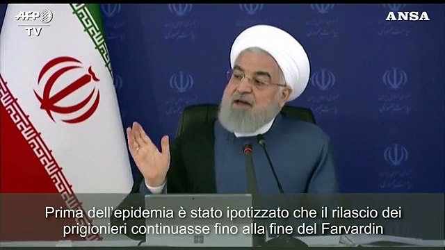 Coronavirus, Rouhani: Liberi fino al 20 maggio prigionieri non pericolosi
