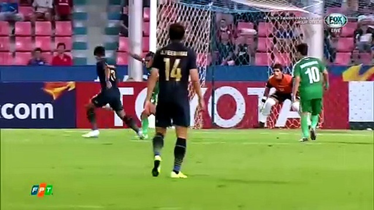 U23 Thái Lan 1-1 U23 Iraq - Goals and Highlights (14/1/2020) | FOX Sports HD (Truyền Hình FPT)