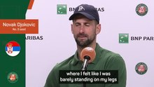 Novak Djokovic unsure on his future after French Open exit