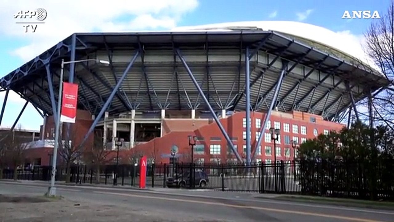 Coronavirus, i campi degli Us Open diventano un ospedale da campo