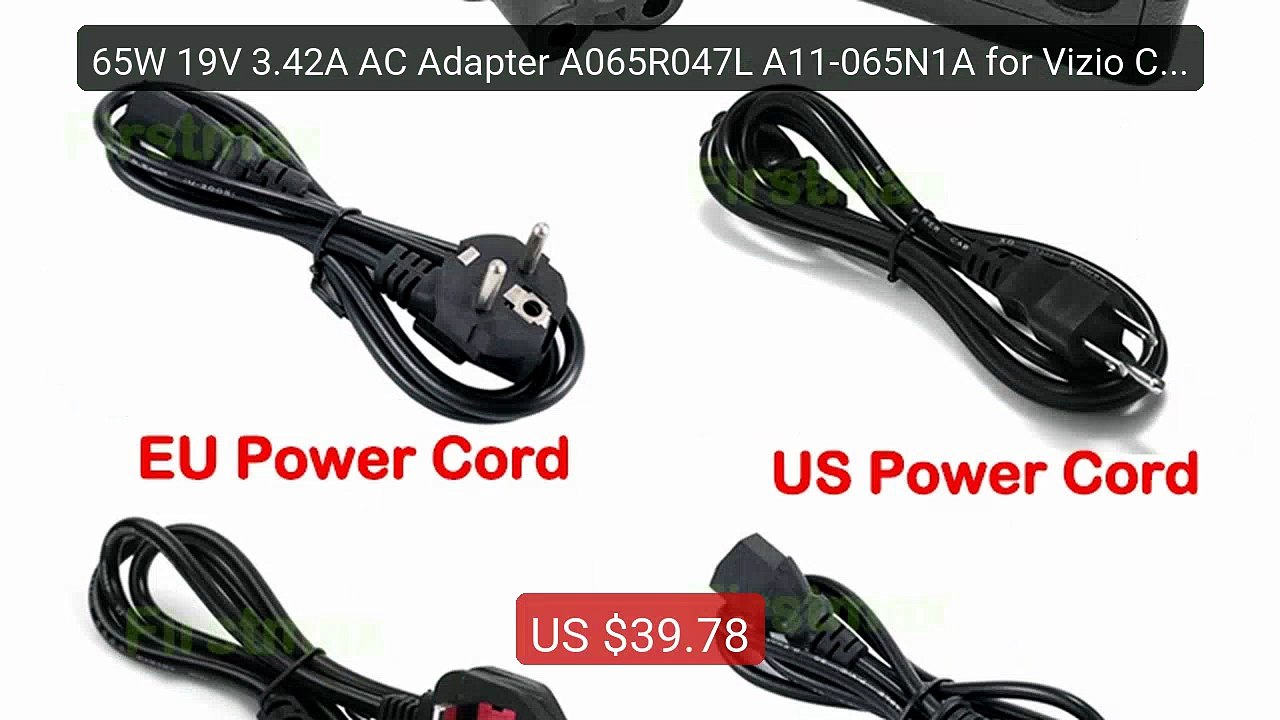 65W 19V 3.42A AC Adapter A065R047L A11-065N1A for Vizio CT15-A5 CN1... -- Top Rated 2026 | Buy Now!