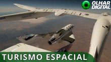 Virgin Galactic realiza teste em avião espacial antes de retomar voos comerciais
