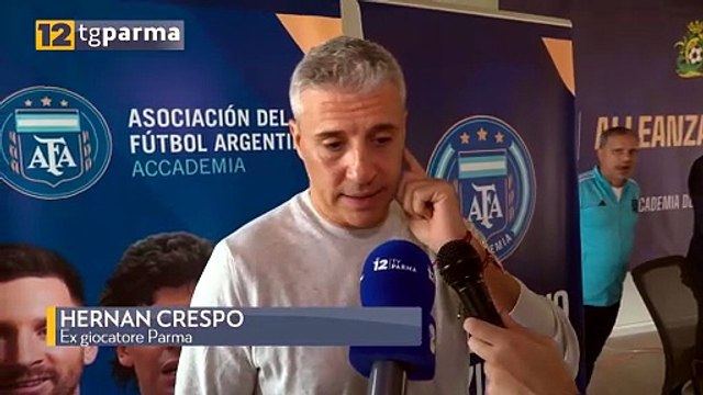 HERNAN CRESPO A COLORNO: LA JUVE? A PARMA HA SEMPRE FATTO FATICA... | HERNAN CRESPO A COLORNO: LA JUVE? A PARMA HA SEMPRE FATTO FATICA...