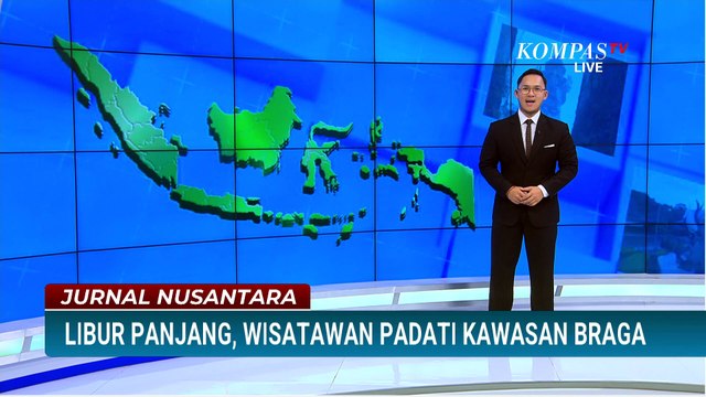 Libur Idul Adha, Kawasan Braga Bandung Dipadati Wisatawan | JURNAL NUSANTARA