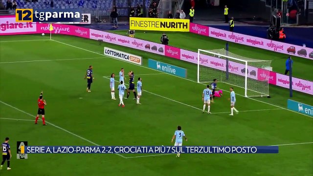 SERIE A, LAZIO-PARMA 2-2, CROCIATI A PIÙ 7 SUL TERZULTIMO POSTO | SERIE A, LAZIO-PARMA 2-2, CROCIATI A PIÙ 7 SUL TERZULTIMO POSTO