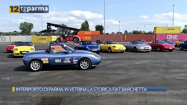 INTERPORTO DI PARMA, IN VETRINA LA STORICA FIAT BARCHETTA | INTERPORTO DI PARMA, IN VETRINA LA STORICA FIAT BARCHETTA