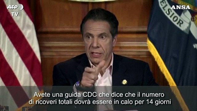 Coronavirus, Cuomo Dal 15 maggio possibile fase 1 per la riapertura