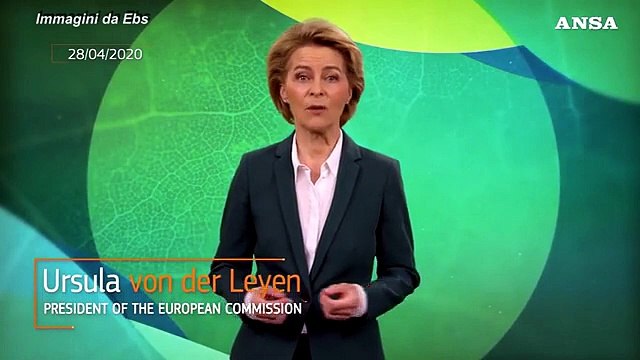 Coronavirus, Von der Leyen: Green deal e' bussola per ricostruire economia