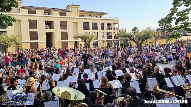 Inauguration de la nouvelle place de Peynier avec l'Orchestre d’Harmonie d’Aix-en-Provence 28mai2026
