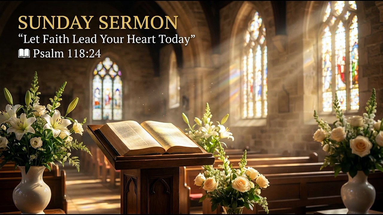 Sunday Special Sermon | Faith, Hope & Blessings | Powerful Jesus Message 2026