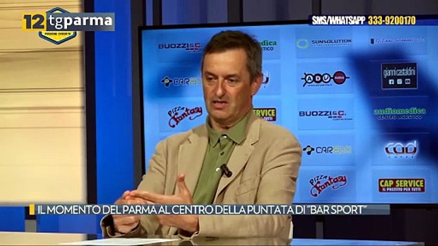 IL MOMENTO DEL PARMA AL CENTRO DELLA PUNTATA DI BAR SPORT | IL MOMENTO DEL PARMA AL CENTRO DELLA PUNTATA DI BAR SPORT
