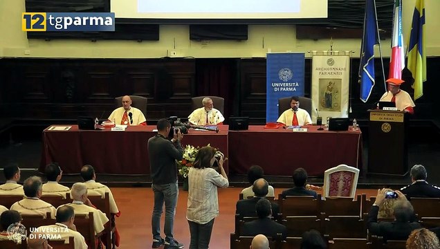 UNIPR, LAUREA AD HONOREM IN INGEGNERIA MECCANICA ALL'AUSTRIACO HOLZAPFEL | UNIPR, LAUREA AD HONOREM IN INGEGNERIA MECCANICA ALL'AUSTRIACO HOLZAPFEL