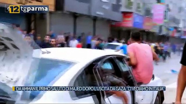 DA AMMAN IL PRIMO SALUTO DI MAJED DOPO L'USCITA DA GAZA: CI VEDIAMO IN ITALIA | DA AMMAN IL PRIMO SALUTO DI MAJED DOPO L'USCITA DA GAZA: CI VEDIAMO IN ITALIA